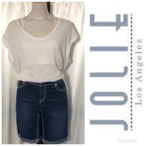 Jolie raw cut blouse